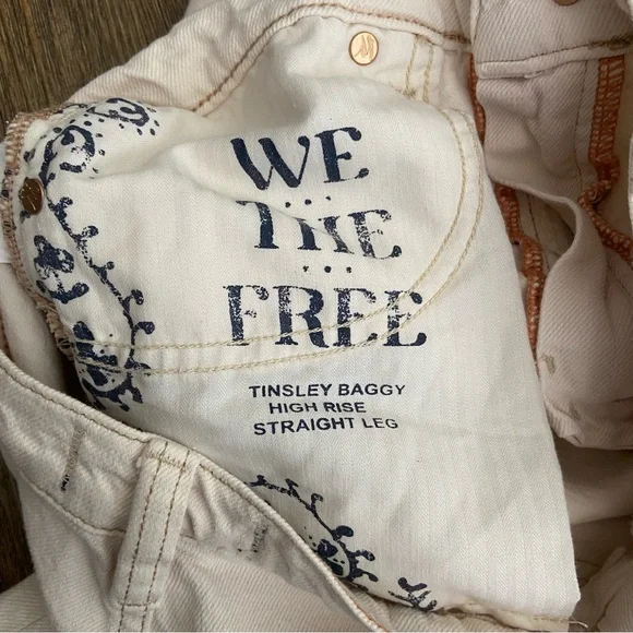 We The Free Cream Women Jeans - Picture 9 of 12